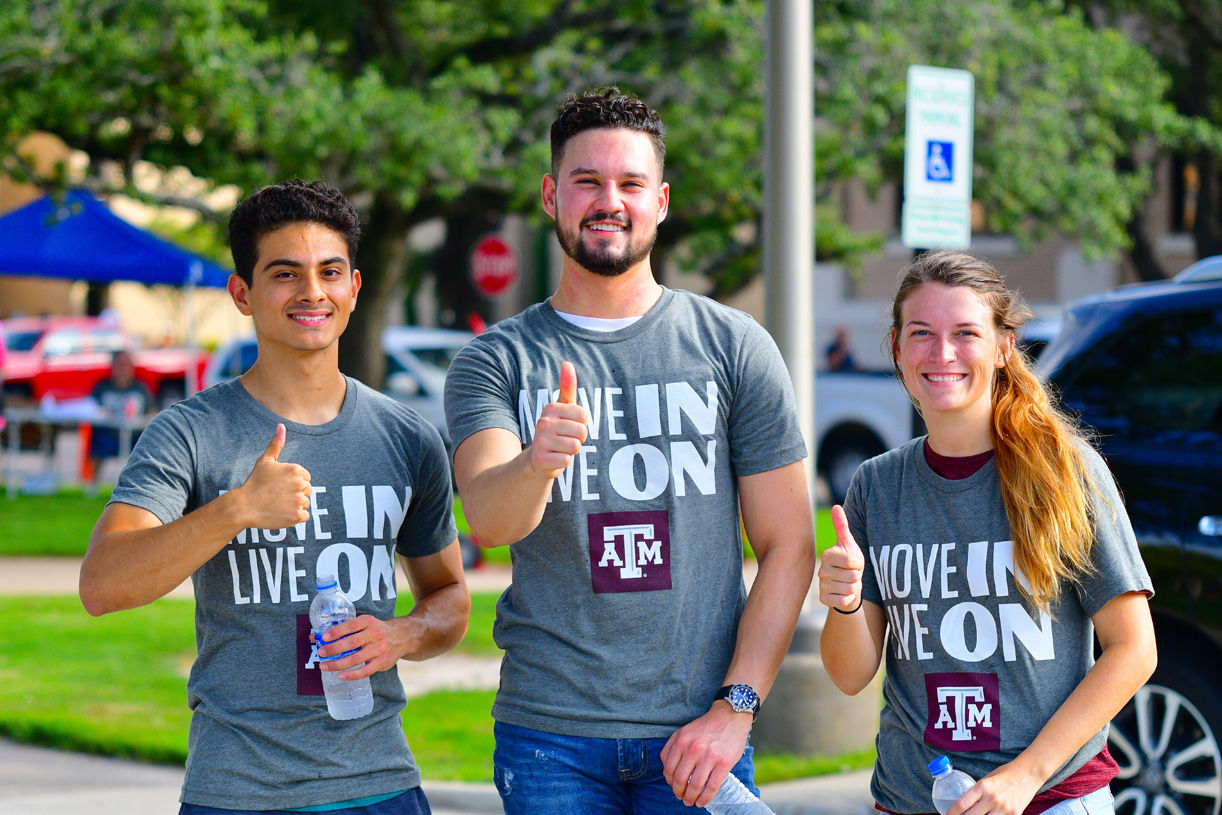 Texas A&M University Move-In Day 2019